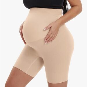 Seamless Maternity Shapewear, Prevent Thigh Chaffing, Pregnancy Belly Support